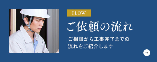 ご依頼の流れ ご相談から工事完了までの流れをご紹介します
